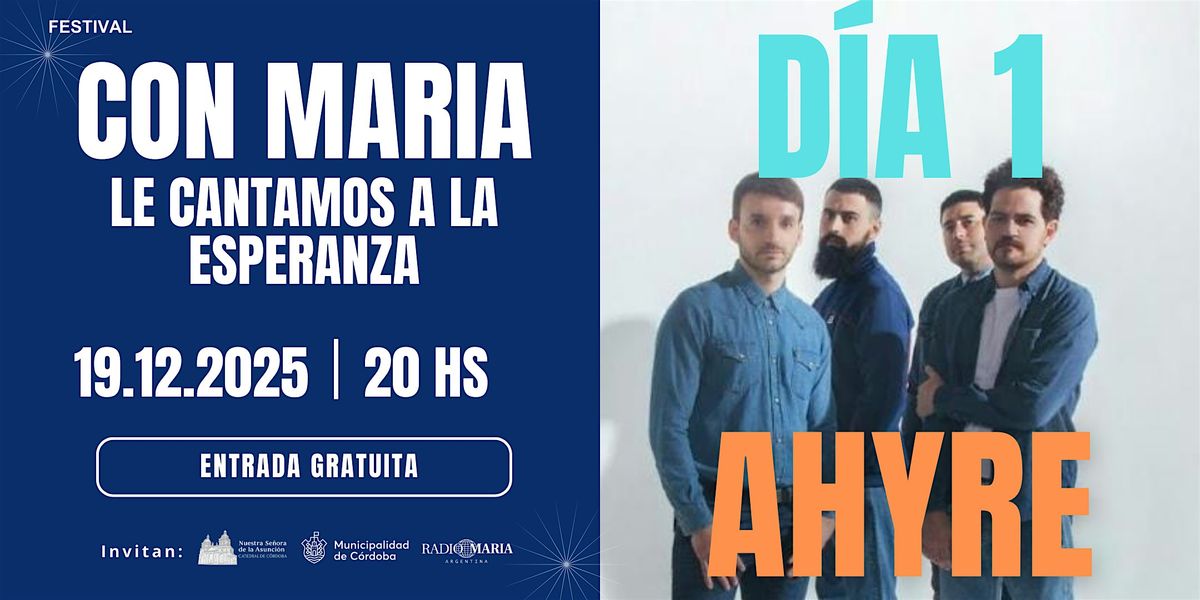 Con María le cantamos a la esperanza- día 1, 19 December | Event in Córdoba | AllEvents