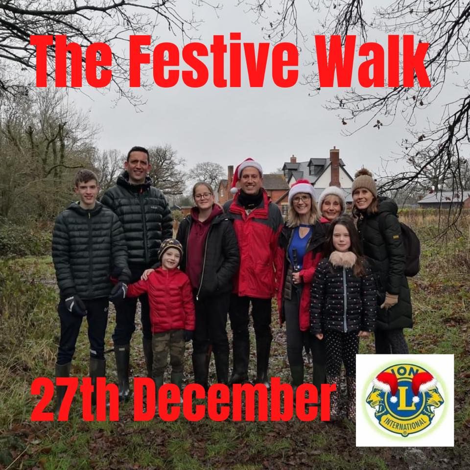 The Festive Walk 2022, Dorridge Village Hall, Solihull, 27 December