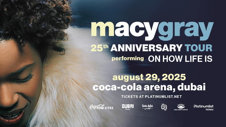 Macy Gray Live at Coca-Cola Arena in Dubai, 29 August | Event in Dubai | AllEvents