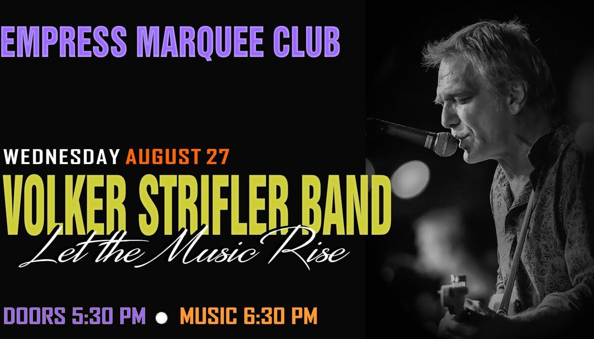Volker Strifler, 26 August | Event in Vallejo | AllEvents