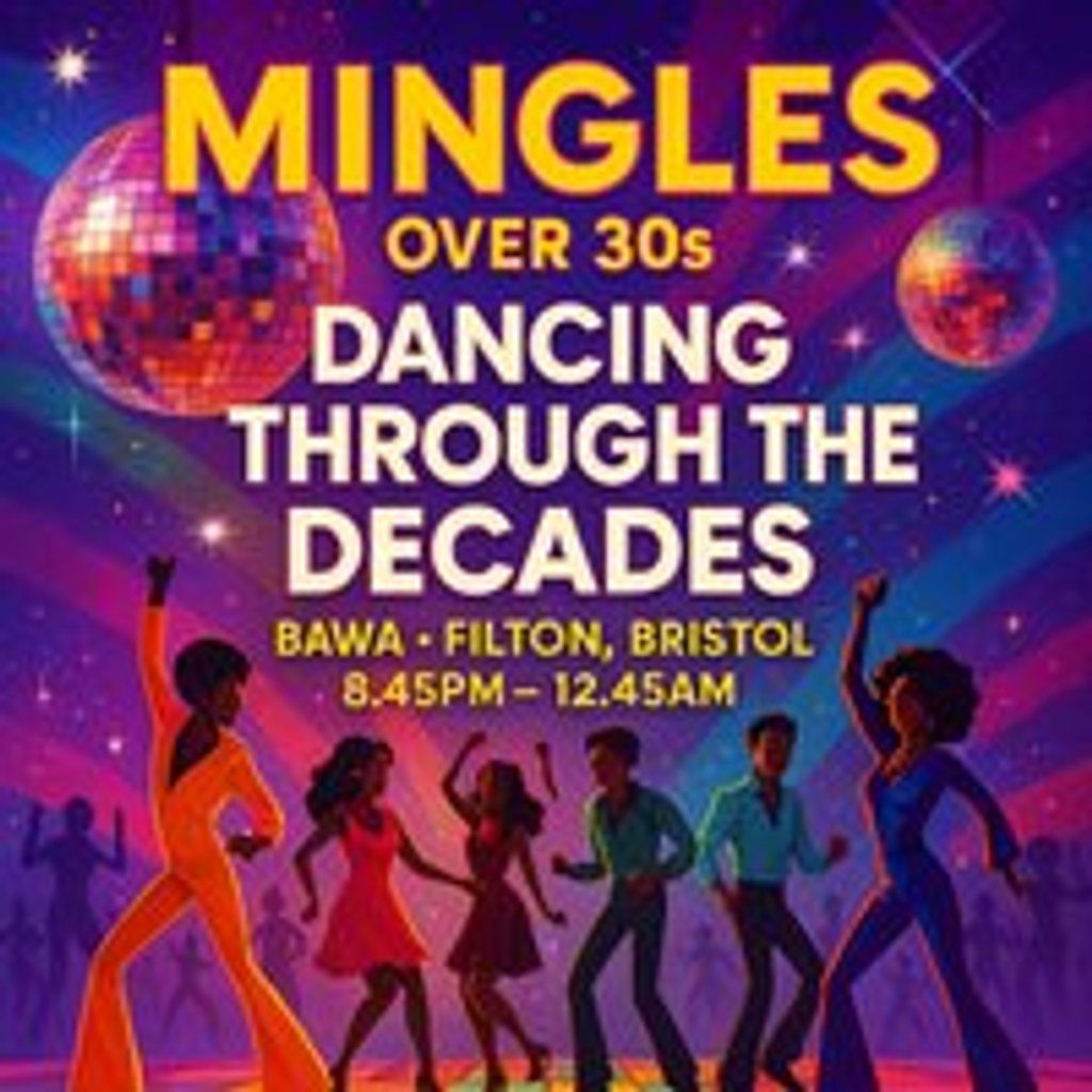 Over 30's Dancing Thru the Decades Party, 5 September | Event in Bristol | AllEvents