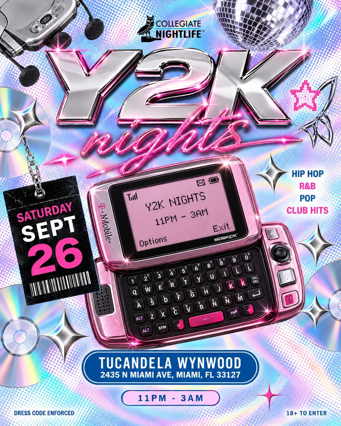 Y2K Nights: 2000s Throwback Party @ Tucandela Wynwood, Tucandela