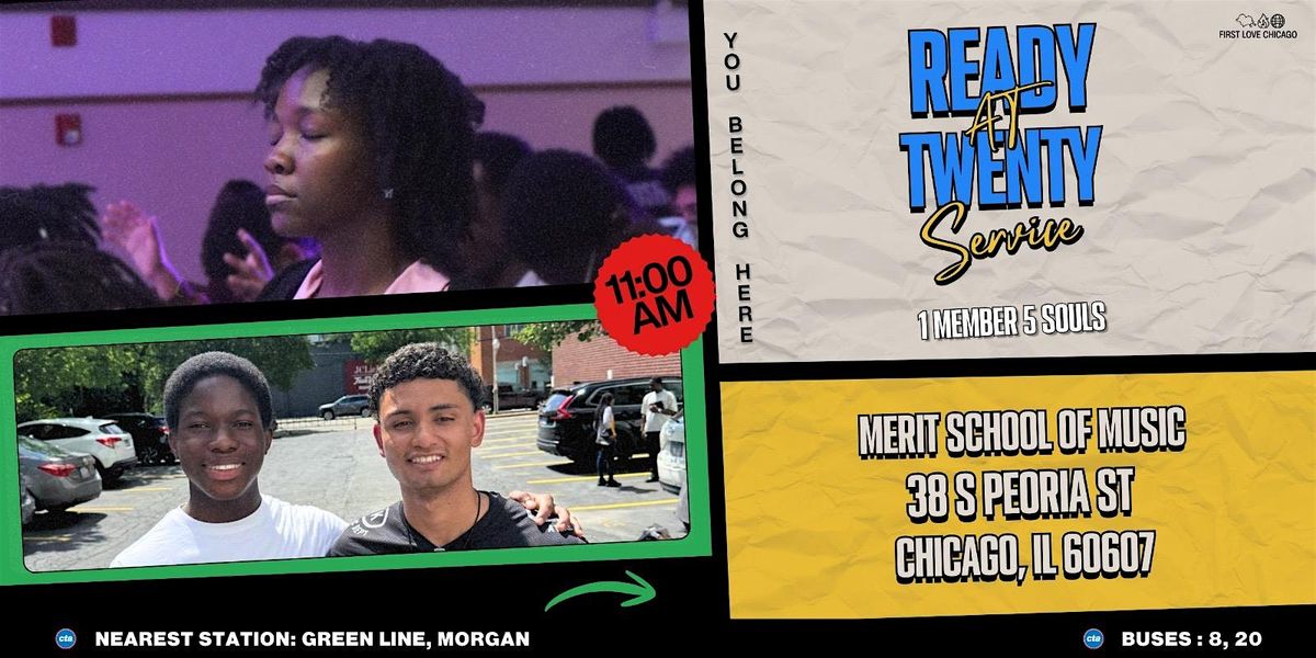 Ready @20 Service | Event in Chicago | AllEvents