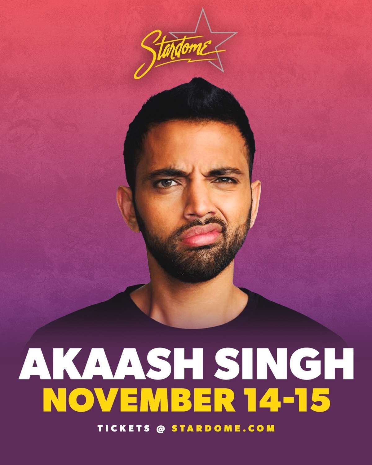 Akaash Singh, 3 December | Event in Irvine | AllEvents