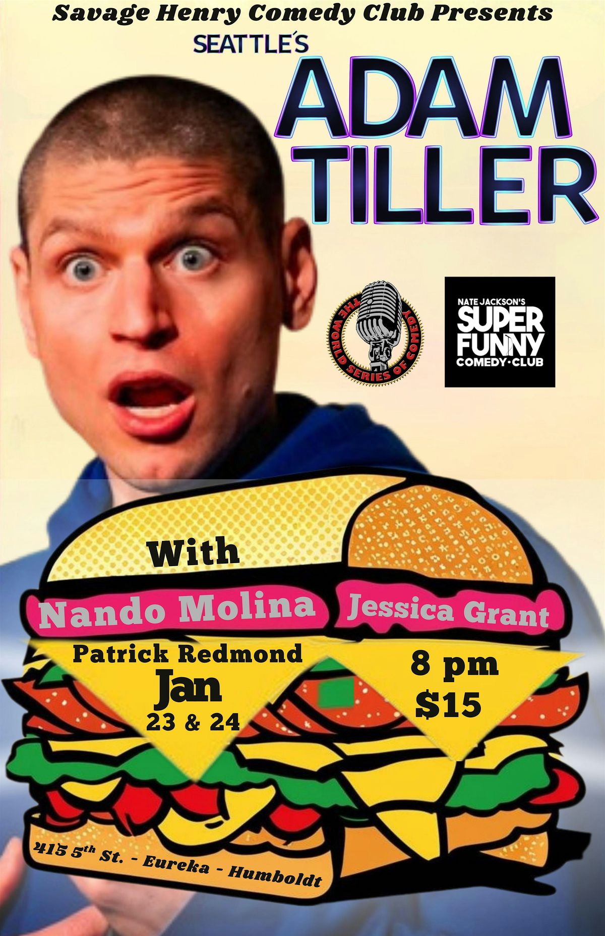 Seattles Adam Tiller headlines the Club