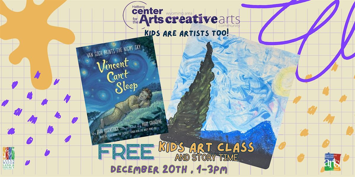Kids Are Artists Too - FREE Art Class and Story Time, 20 December | Event in Wyoming | AllEvents