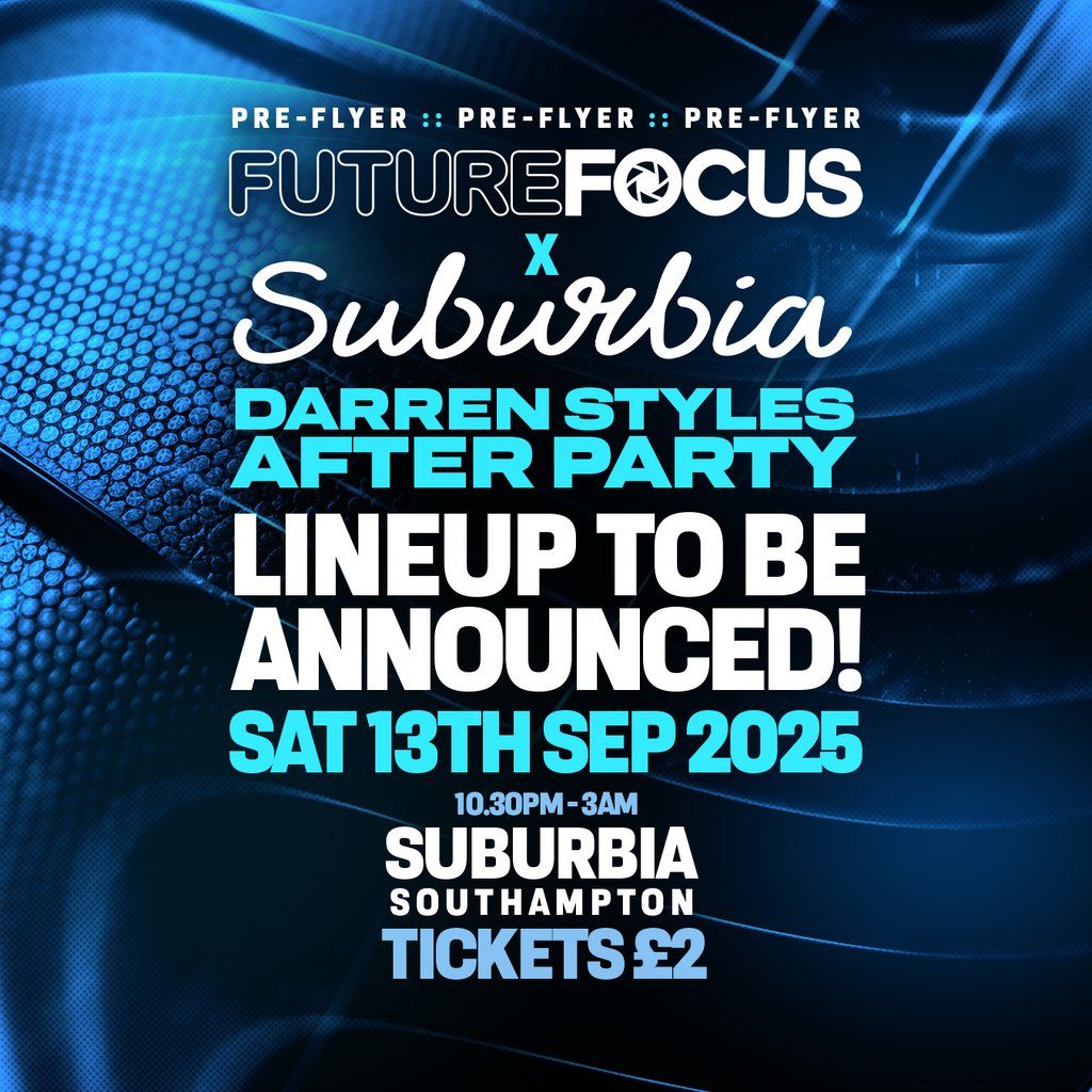 Darren Styles - After party, 13 September | Event in Southampton | AllEvents