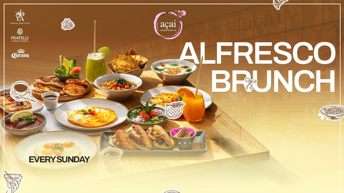 Alfresco Brunch With Açai
