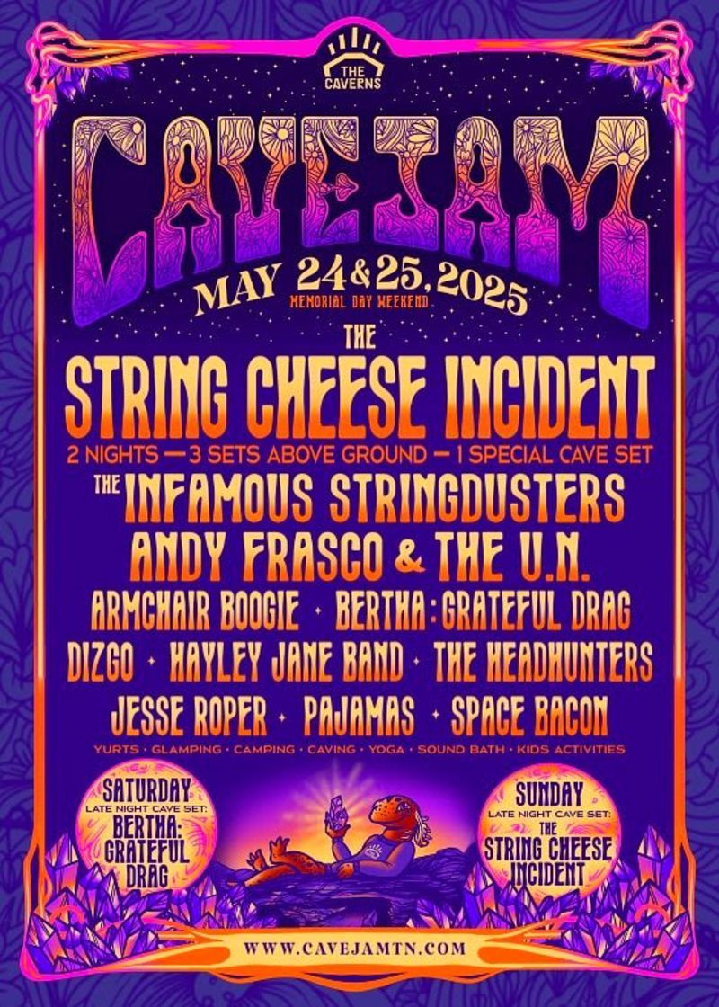 2025 CaveJam Music Festival - 2 Day Pass at The Caverns, 24 May | Event in Pelham | AllEvents