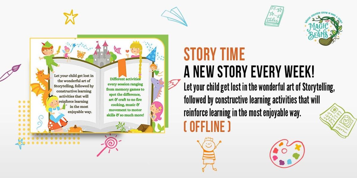 Magic Beans - Story Time (OFFLINE), 15 July | Event in Mumbai | AllEvents