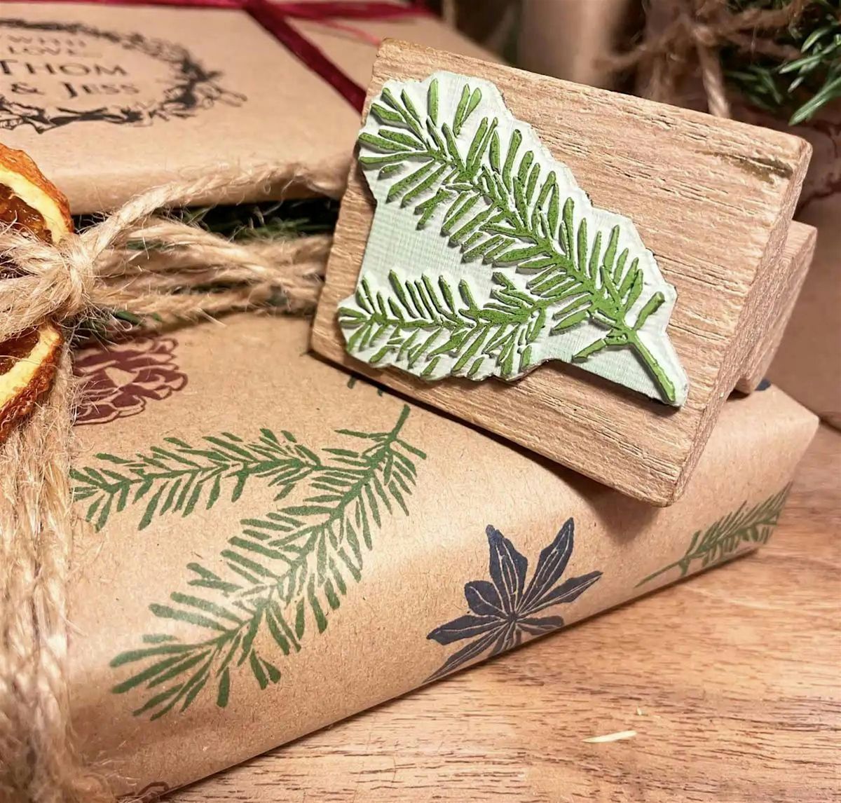 Stamp Your Own Wrapping Paper, 16 December | Event in Wolverton | AllEvents