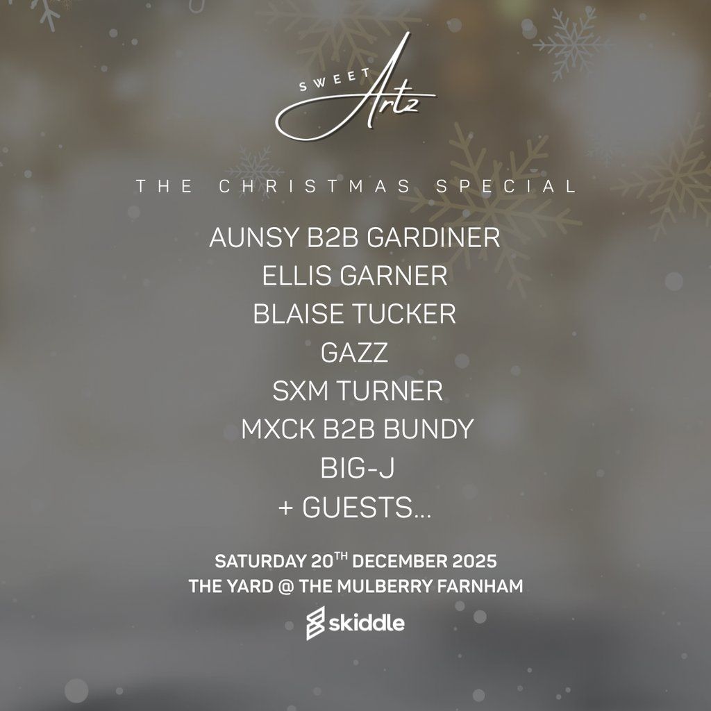 SweetArtz Presents: The Christmas Special, 20 December | Event in Farnham | AllEvents