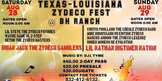 Zydeco Events List Of All Upcoming Zydeco Events In Brookside Village Houston Zydeco Festival 2022