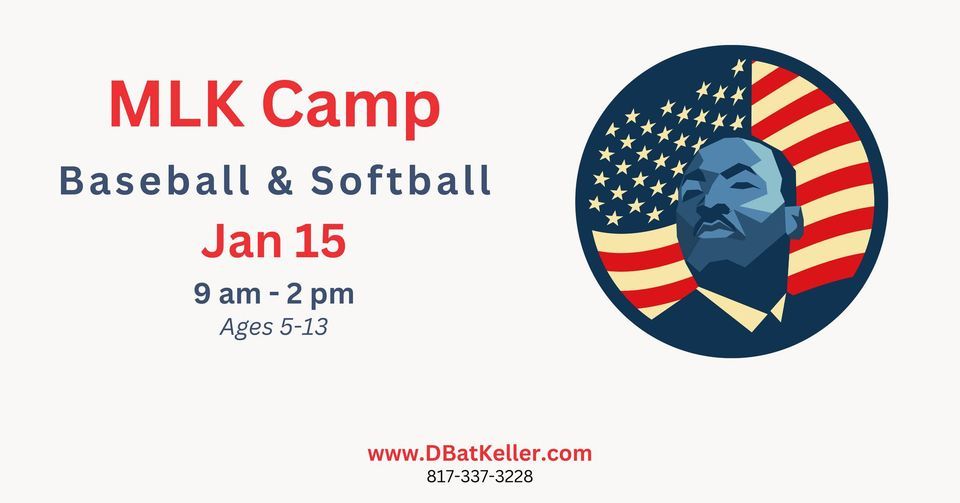 MLK Camp Jan 15 9am2pm, DBAT Keller, January 15 2024 AllEvents.in