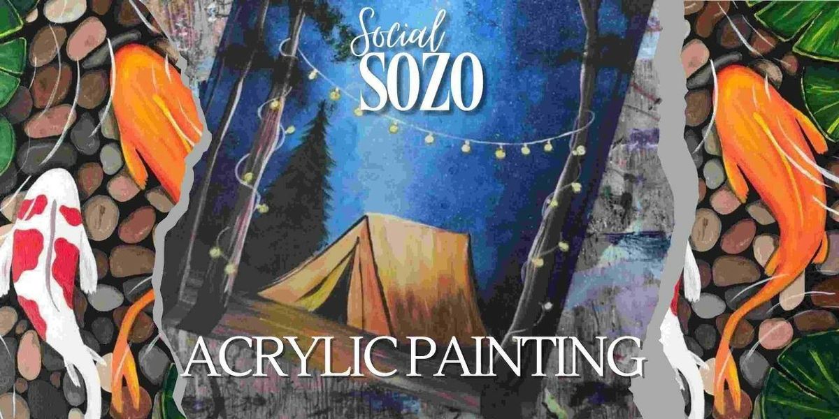 Acrylic Painting By Social Sozo, 30 May | Event in New Delhi | AllEvents