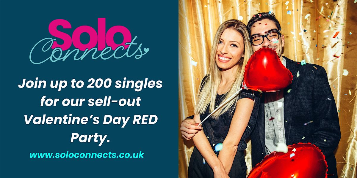 Valentine’s Day Singles RED Party, 13 February | Event in Bletchley | AllEvents