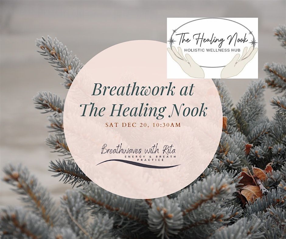 Breathwork at the Healing Nook - December Edition, 20 December | Event in Smiths Falls | AllEvents