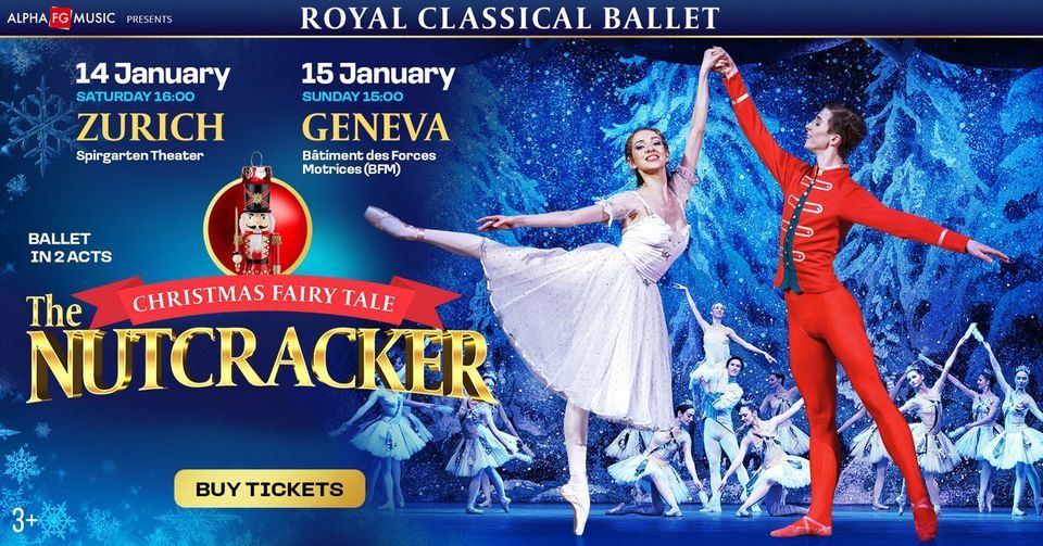"The Nutcracker" ballet in Geneva, Bâtiment Des Forces Motrices, Geneva