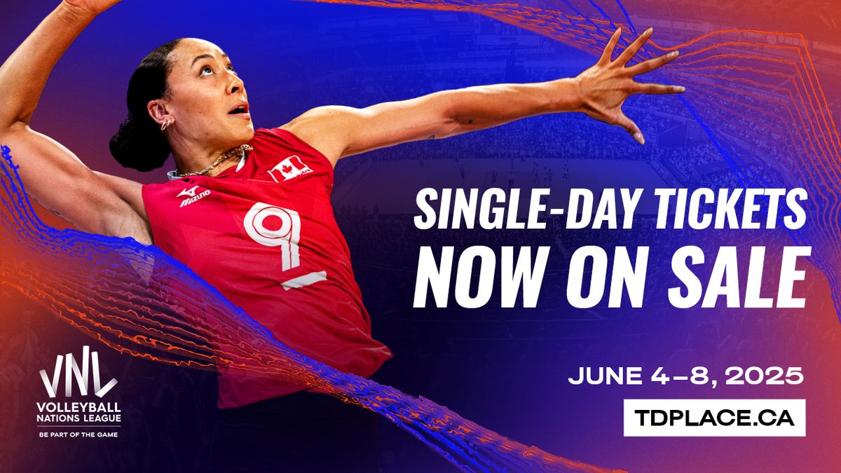 Womens Volleyball Nations League - Saturday Pass at TD Place, 7 June | Event in Ottawa | AllEvents