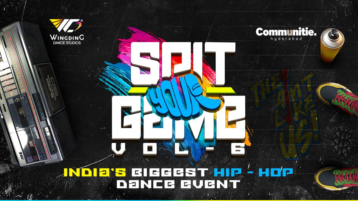 Spit Your Game, 10 October | Event in Secunderabad | AllEvents