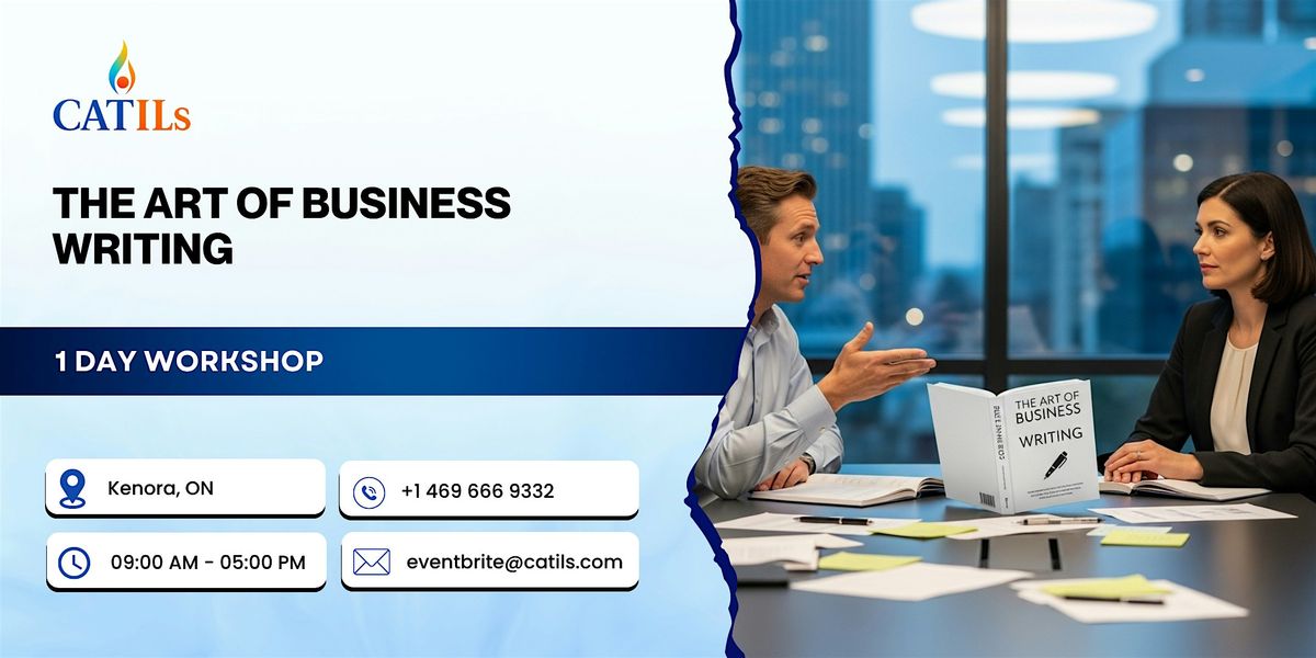The Art of Business Writing: 1 Day Session in Kenora, ON, 19 November | Event in Kenora | AllEvents