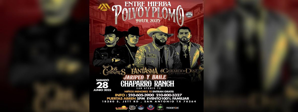 VERDE, BLANCO Y ROJO TOUR 2025, 28 June | Event in San Antonio | AllEvents