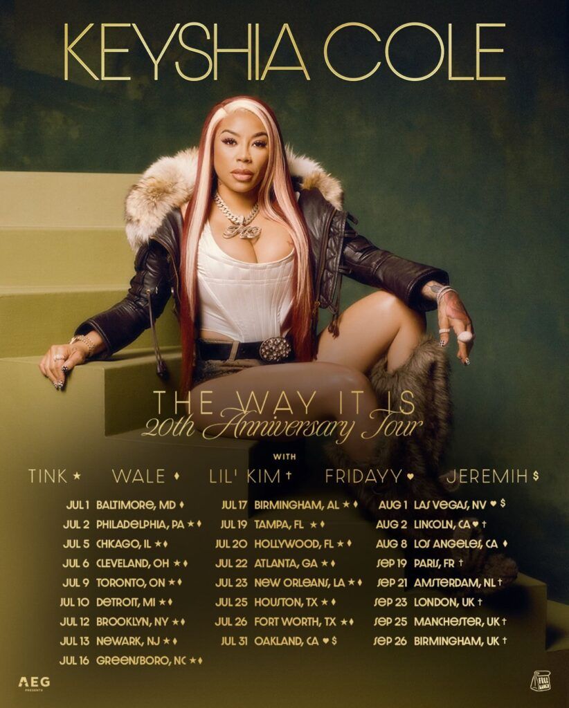 Keyshia Cole: The Way It Is - 20th Anniversary at Encore Theater At Wynn Las Vegas, 10 January | Event in Las Vegas