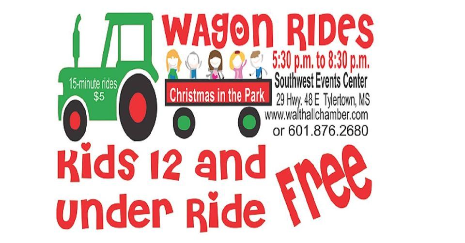 Christmas in the Park Wagon Rides, Southwest Event Center, Tylertown