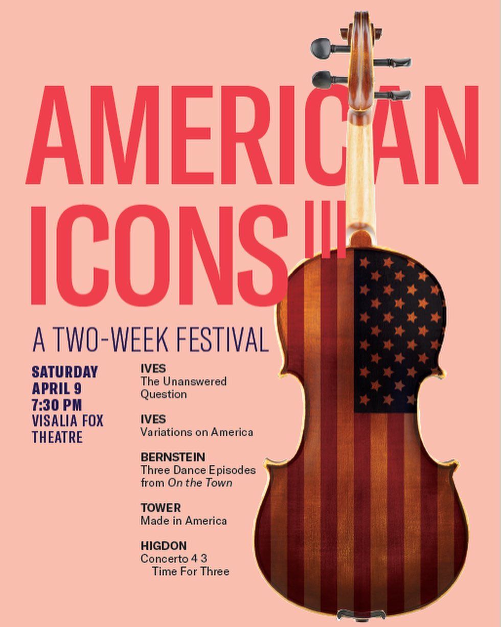 Sequoia Symphony Orchestra - Time for Three at Visalia Fox Theatre, 18 April | Event in Visalia | AllEvents