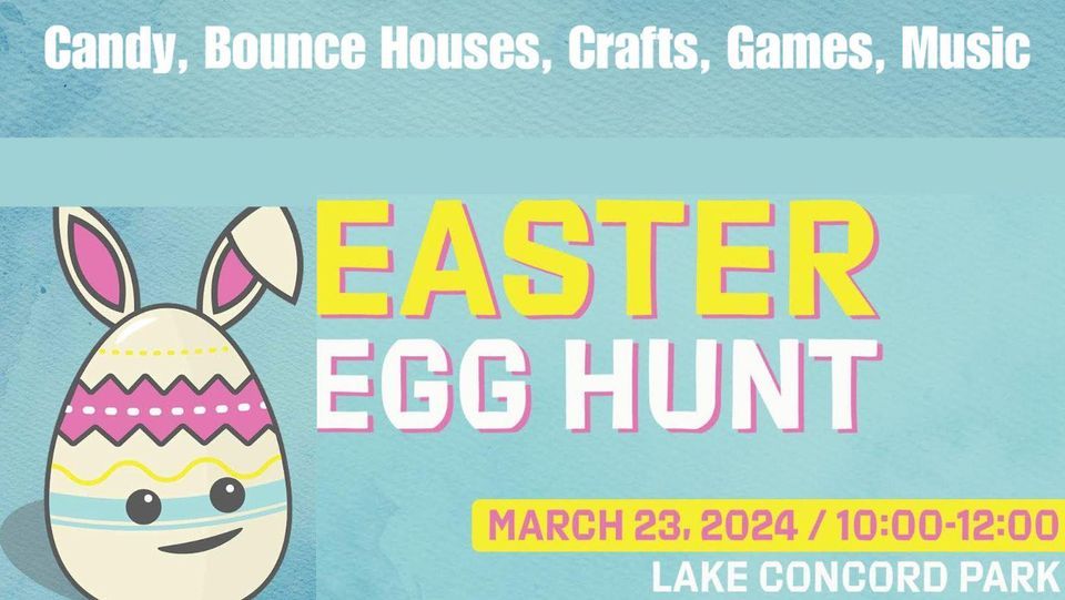 Easter Egg Hunt, Lake Concord Park, Casselberry, 23 March 2024