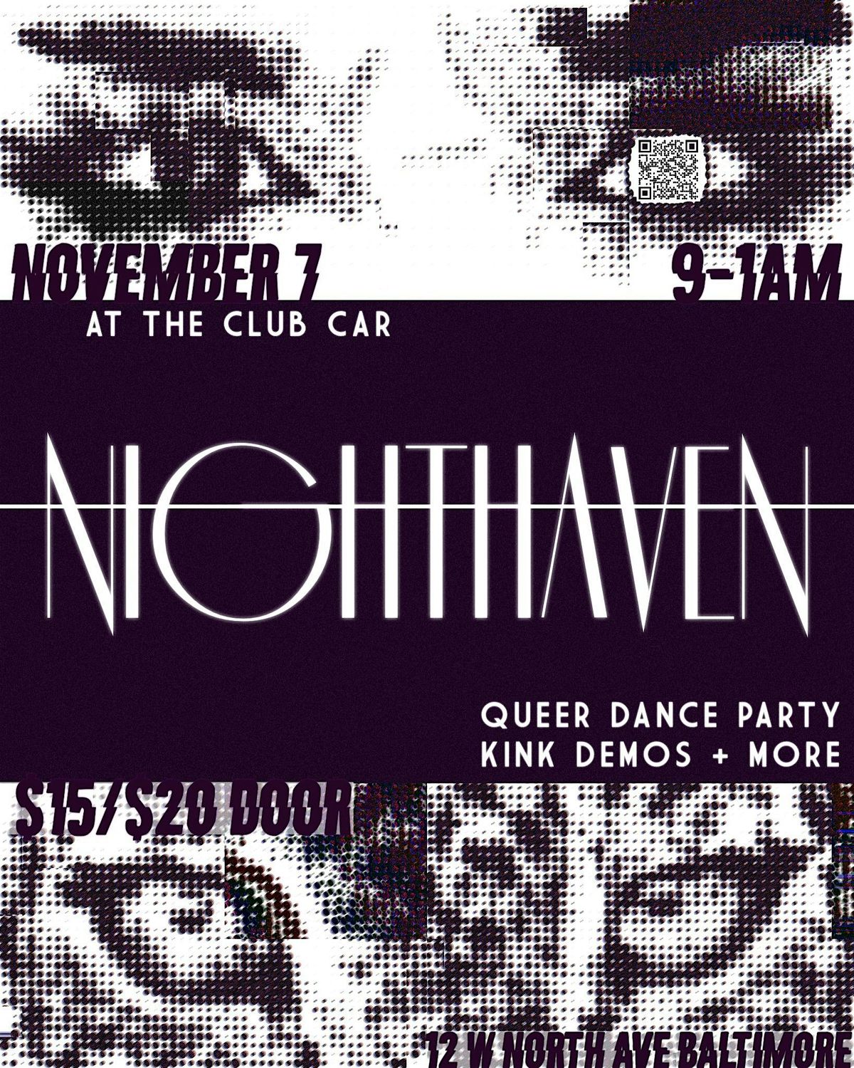 Night Haven @ The Club Car, 17 January | Event in Baltimore | AllEvents
