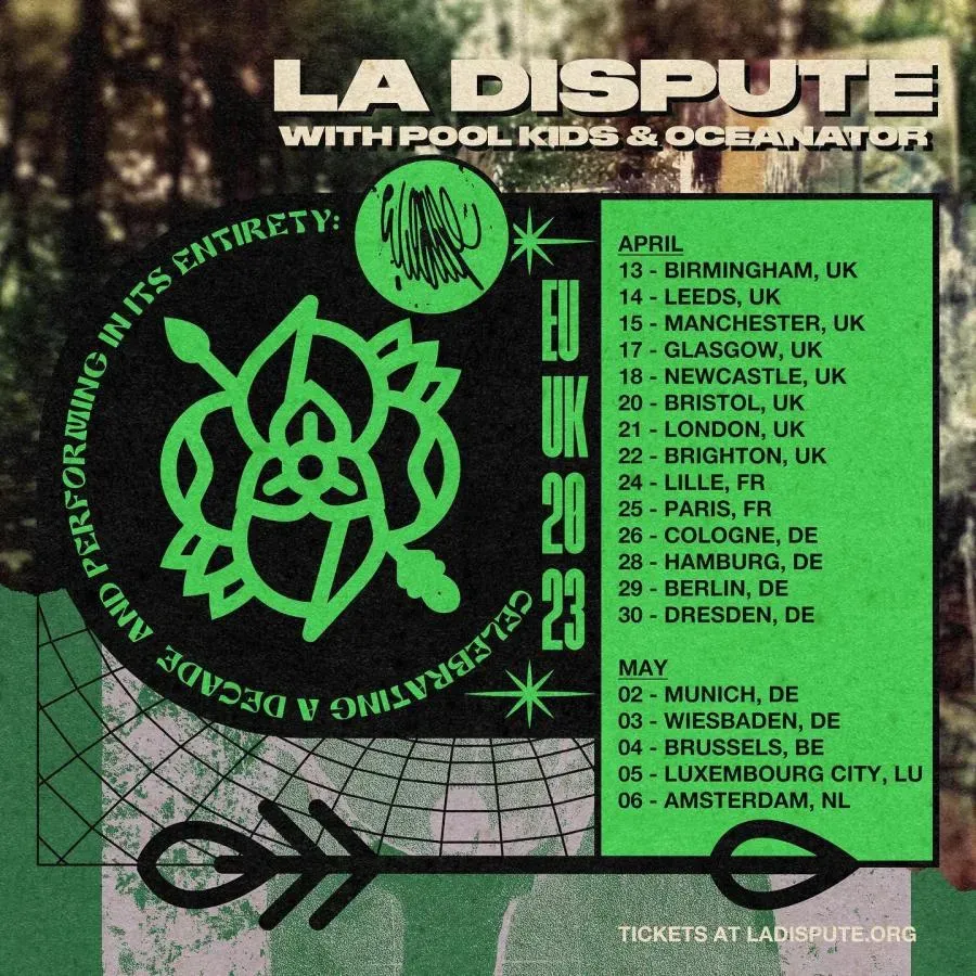 La Dispute at Nile Theater, 25 April | Event in Mesa | AllEvents
