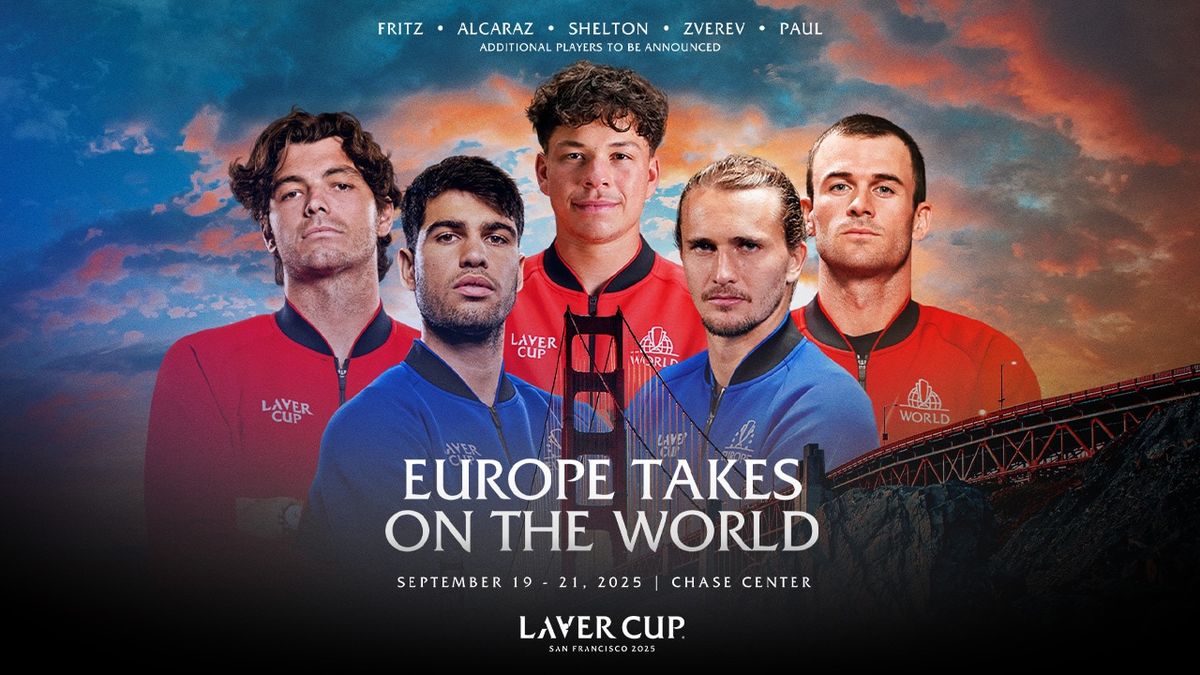 Laver Cup 2025: Session 3, 20 September | Event in San Francisco | AllEvents