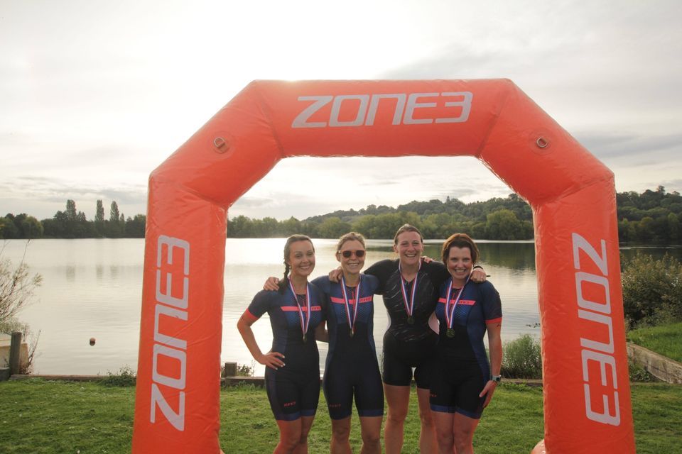 Westhorpes Last Aquathlon of 2023, Westhorpe Watersports, Marlow