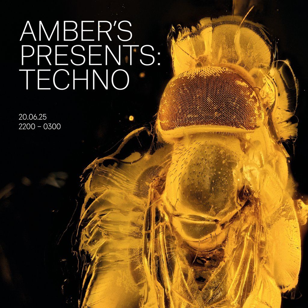 Amber's Presents: Techno | Detroit Special | Event in Manchester | AllEvents