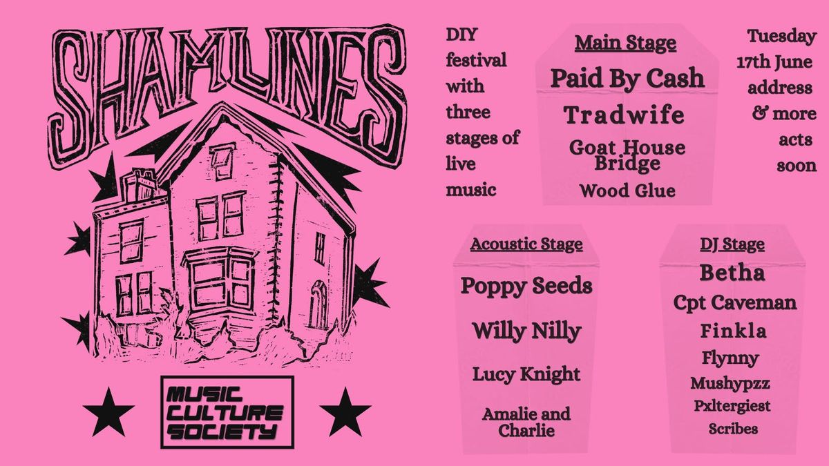MCS Presents: Shamlines | Event in Sheffield | AllEvents