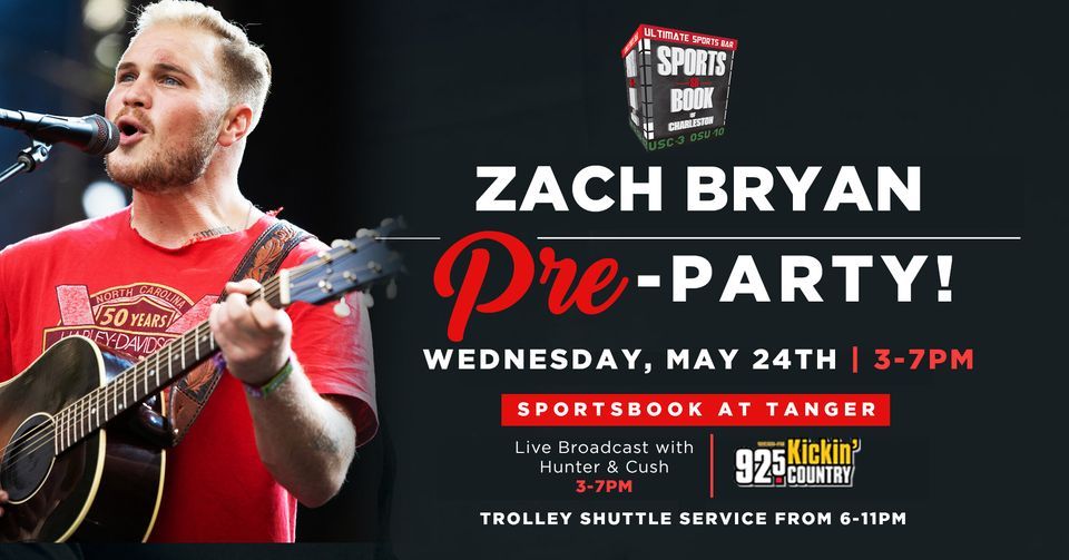 Zach Bryan PreParty!, Sportsbook of Charleston, 24 May
