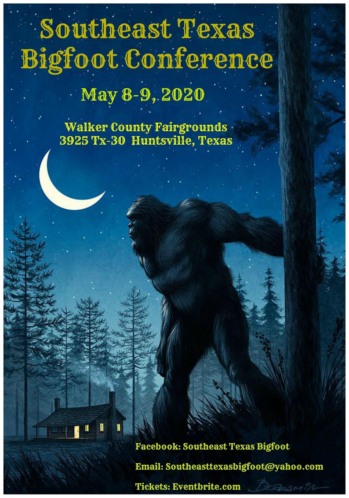 Southeast Texas Bigfoot Conference 2025, Walker County Fair Association
