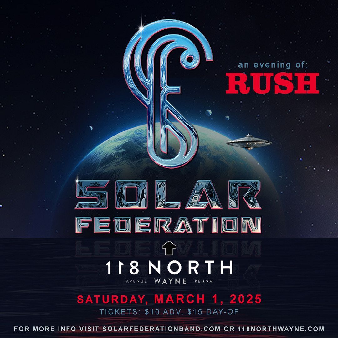 Solar Federation at Mickeys Black Box, 3 May | Event in Lititz | AllEvents