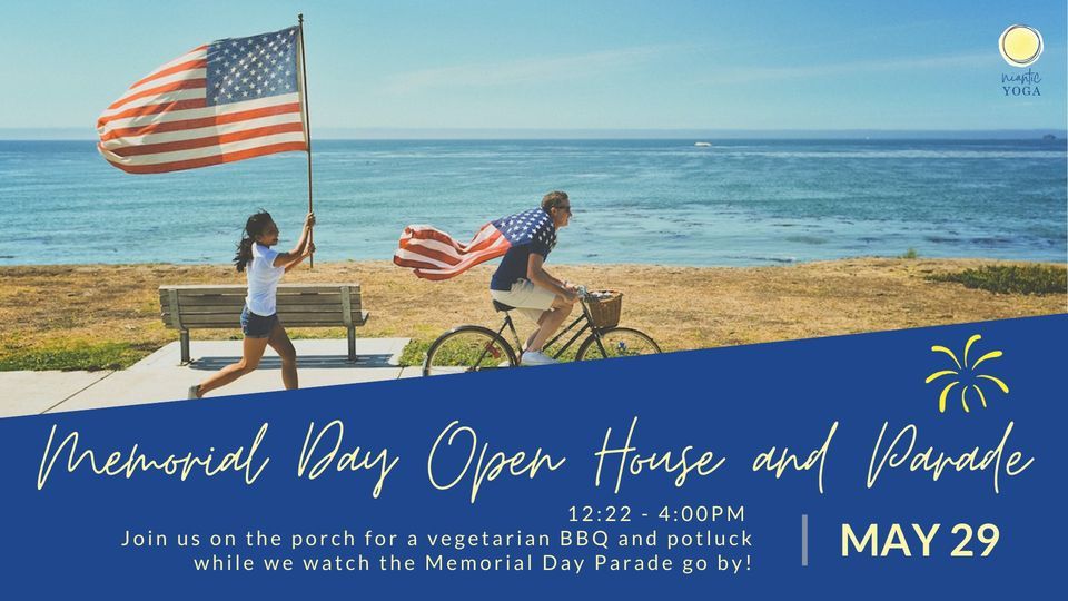 SPECIAL EVENT Memorial Day Open House and Parade, Niantic Yoga Studio