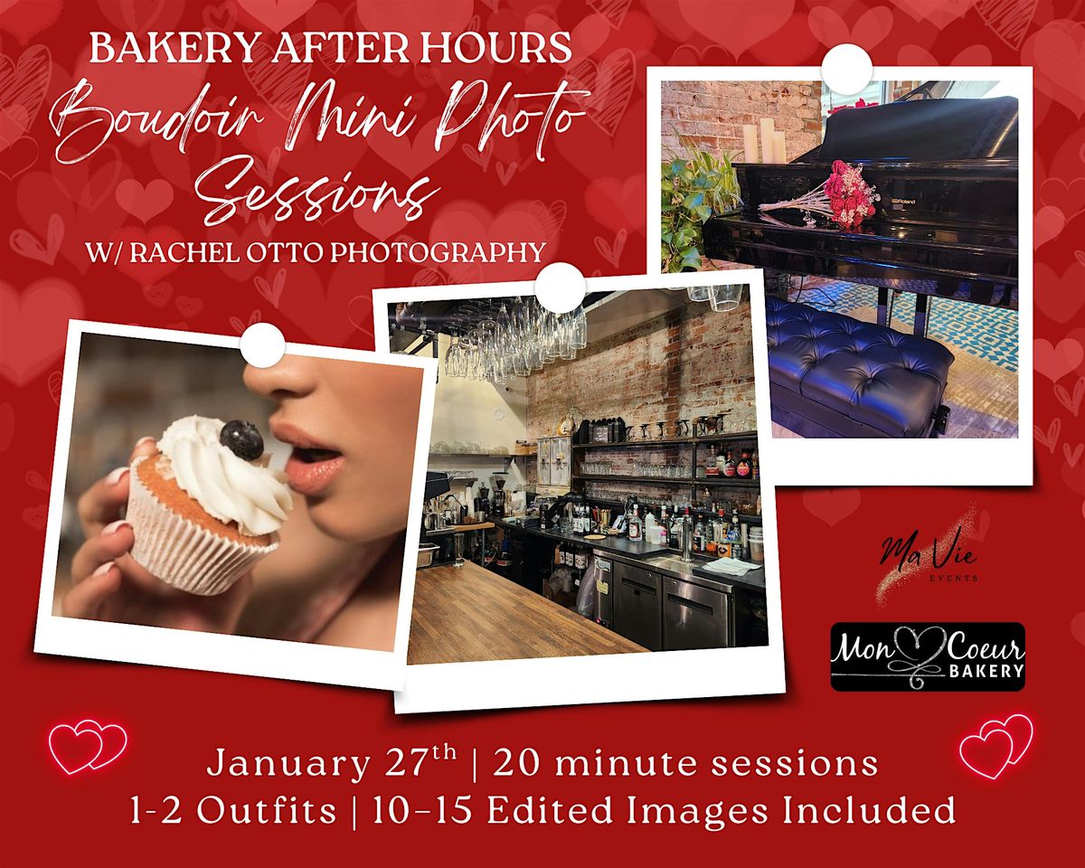 Bakery After Hours: Boudoir Mini Photo Sessions w/ Rachel Otto Photography