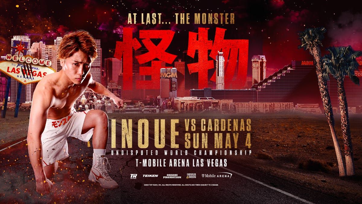 Top Rank Boxing: Inoue vs Cardenas | Event in Las Vegas | AllEvents