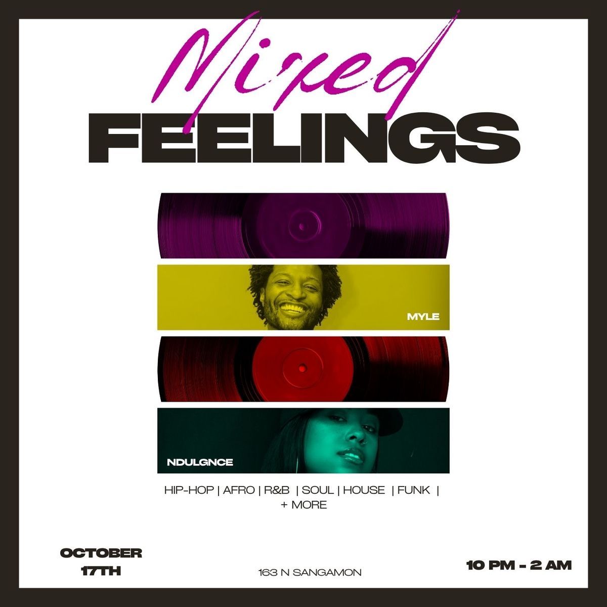 Mixed Feelings Party in Chicago – October 17, 2026 | AllEvents