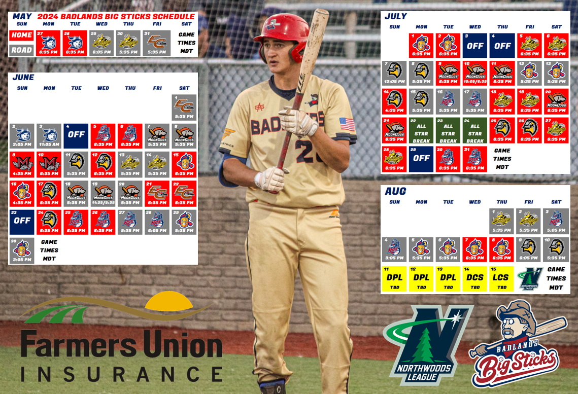 Badlands Big Sticks at Minot Hot Tots at Corbett Field, 20 July | Event in Minot | AllEvents