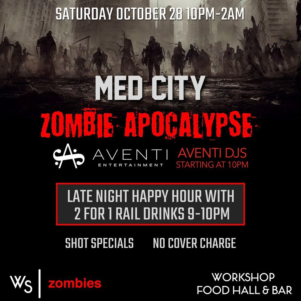 Med City Zombie Apocalypse , Workshop Food Hall & Bar, Rochester, 28 ...