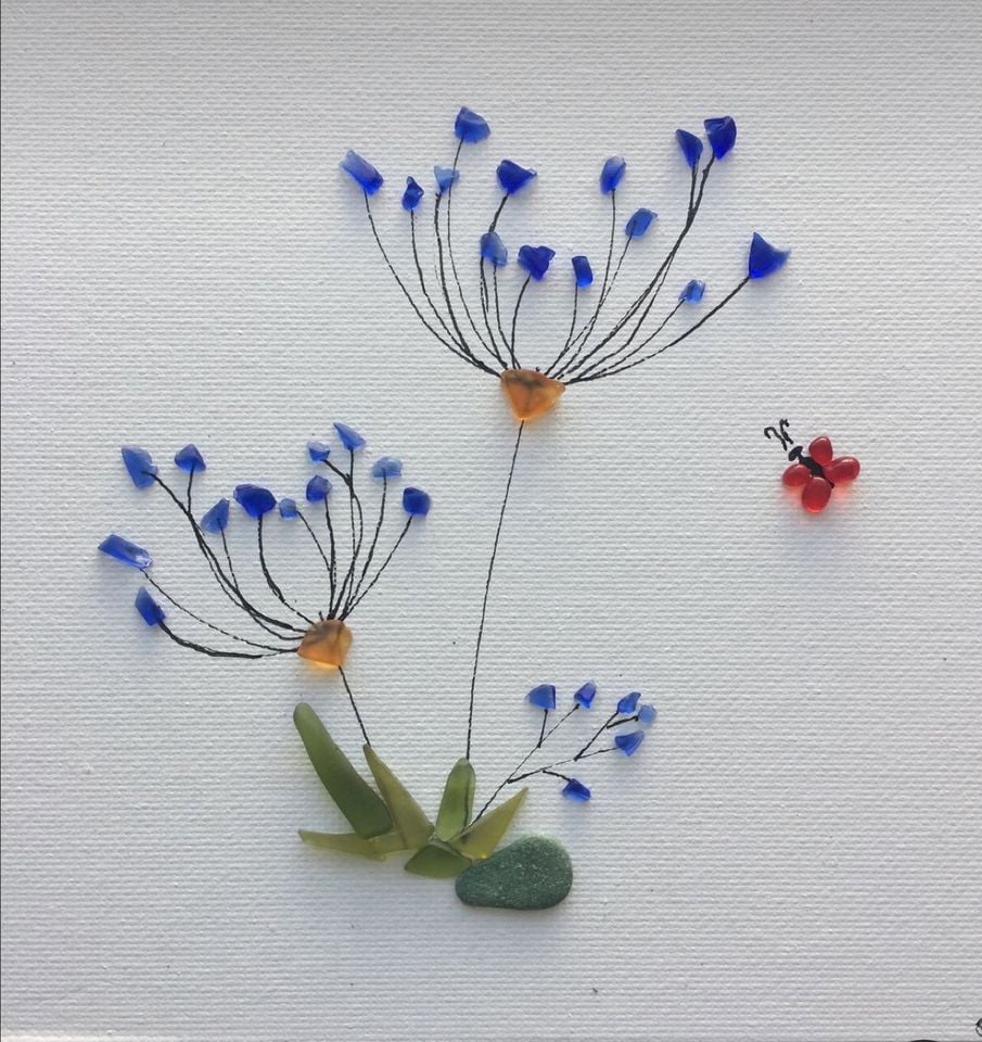 Sea glass Art , 6 Brimstage courtyard ch63 6ja, Heswall