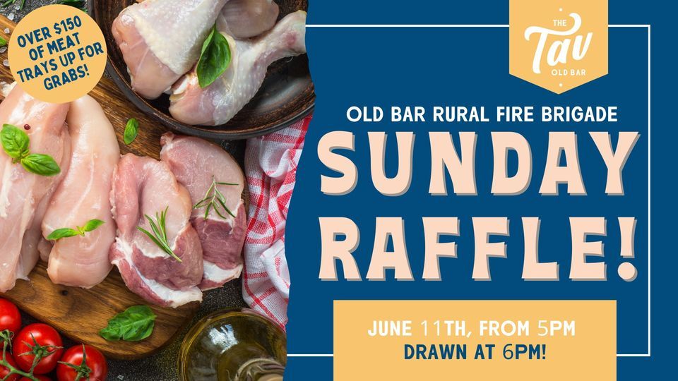 The Tav Sunday Raffle w/ Old Bar Rural Fire Brigade, The Tav Old Bar ...