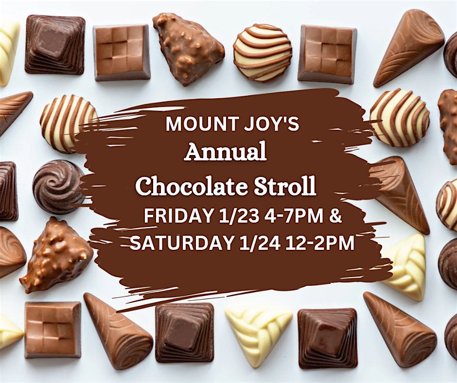 Mount Joy's Annual Chocolate Stroll, 23 January | Event in Mount Joy | AllEvents