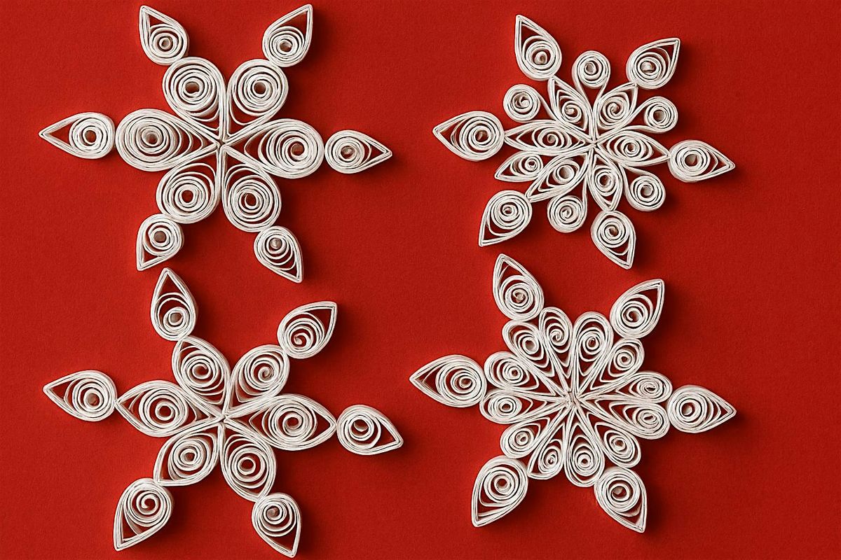 Create Stunning Snowflakes using Paper Quilling, 6 December | Event in Clinton Corners | AllEvents