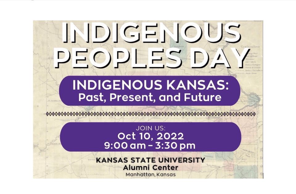 KState Indigenous Peoples Day, KState Alumni Center, Manhattan